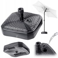 PODSTAWA PARASOLA STOJAK POD PARASOL OGRODOWY KWADRATOWY 39cm OBCIĄŻNIK