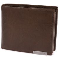 portfel męski ze skóry z rfid bellugio - czekoladowobrązowy