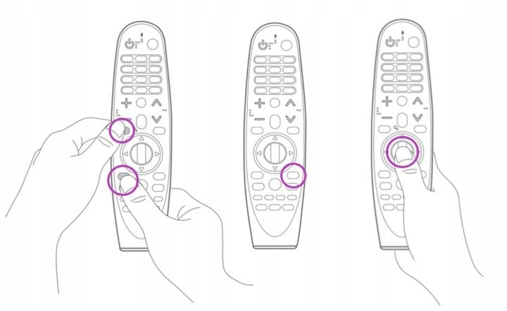 Pilot LG AKB75855501 czarny zdjęcie 8