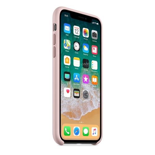 Apple iPhone X Silicone Case - Pink Sand na Arena.pl