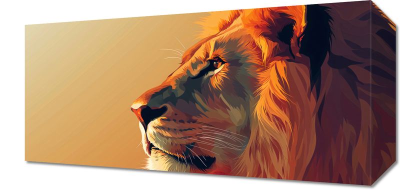 Obraz 40x20cm Król zdjęcie 1