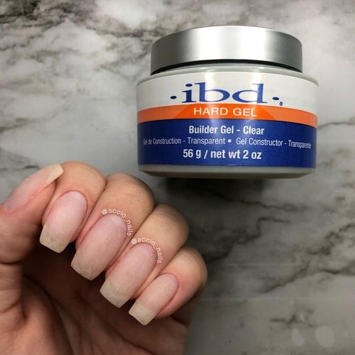 Żel IBD Builder UV LED Clear DUŻY żel budujący do paznokci przezroczysty 56 na Arena.pl