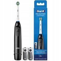 ELEKTRYCZNA SZCZOTECZKA DO MYCIA ZĘBÓW NA BATERIE LEKKA CZARNA ORAL-B