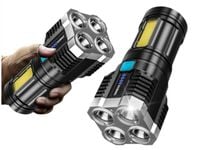 Silna Latarka LED 800lm Akumulatorowa Wodoodporna