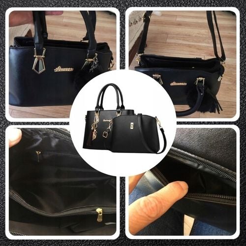 DAMSKA TOREBKA 2w1 SKÓRZANA NA PASKU DLA KOBIET PREZENT DO PRACY na Arena.pl