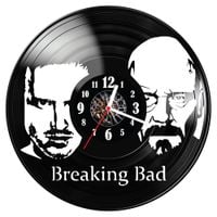 Zegar ścienny z płyty winylowej Breaking Bad 1171.14