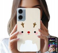ETUI DO MOTOROLA MOTO G85 5G - RENIFEREK, RENIFER, ŚWIĄTECZNE WZORY