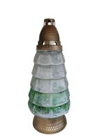 Znicz Bożonarodzeniowy choinka cieniowana 30 cm