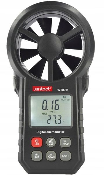 ANEMOMETER MIERNIK WIATRU DO KLIMATYZACJI WIATROMIERZ APLIKACJA BLUETOOTH zdjęcie 7