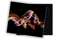 SZKLANA DESKA NA KUCHENKĘ 60x52 002A PŁOMIEŃ