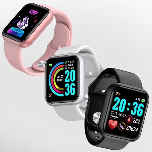 SMARTBAND L18 ZEGAREK SMARTWATCH DAMSKI MĘSKI DLA DZIECI BAND OPASKA SPORT na Arena.pl