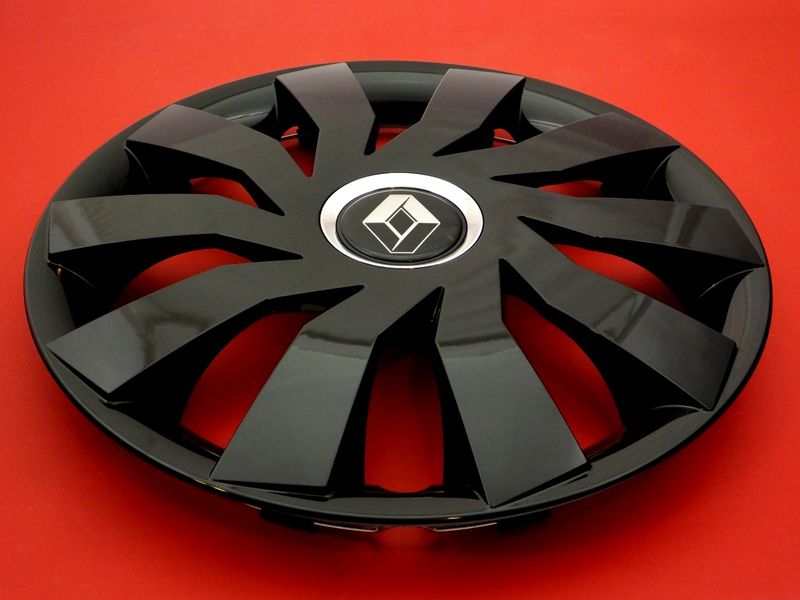 KOŁPAKI 16 RENAULT Clio Fluence Trafic CZARNE CLC zdjęcie 3