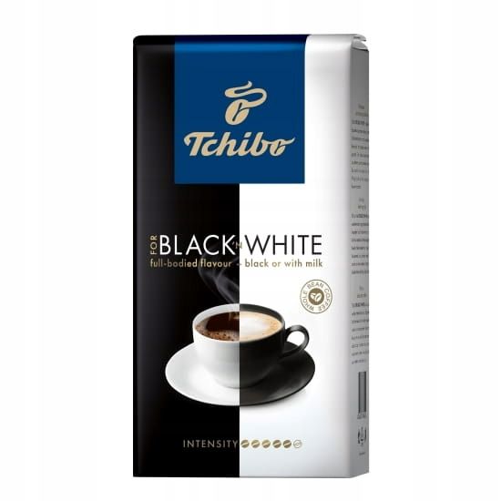 Tchibo Black & White 1kg kawa ziarnista zdjęcie 1