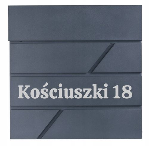 SKRZYNKA POCZTOWA NA LISTY POCZTĘ Z GAZETNIKIEM NUMEREM DOMU NAZWĄ na Arena.pl