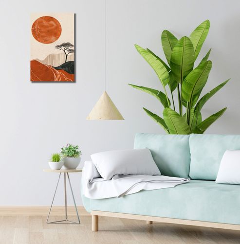 Obraz 30x50cm Afrykański Zachód Słońca na Arena.pl