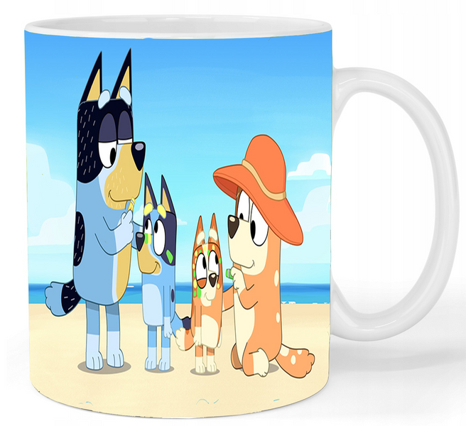 Kubek ceramiczny Bluey zdjęcie 1