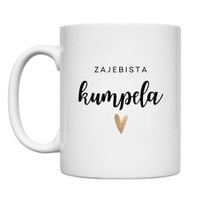 KUBEK "ZAJEBISTA KUMPELA" Wzór - Klasyczny 330 ml