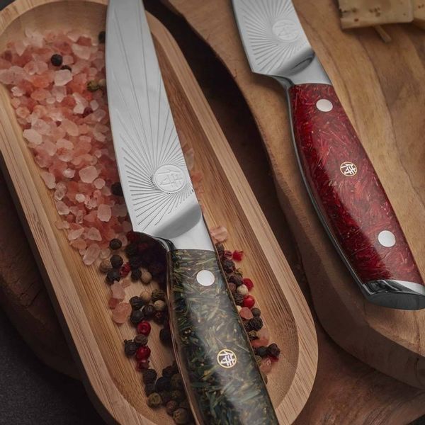 Nóż Dellinger SANDVIK NORTHERN SUN Utility 125 mm [K-H168] Green zdjęcie 4