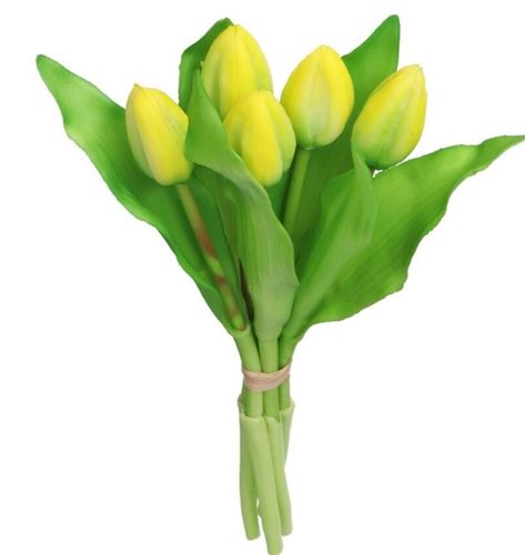 TULIPANY BUKIET TULIPANÓW GUMOWE GUMOWANE JAK ŻYWE na Arena.pl