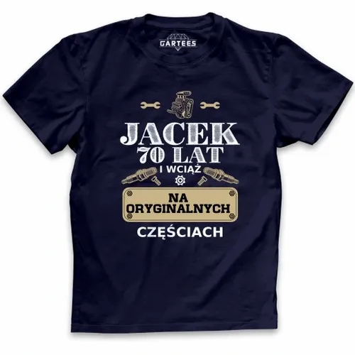 KOSZULKA MĘSKA PREZENT NA KAŻDE URODZINY 1-99 IMIĘ na Arena.pl