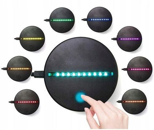 Lampka nocna biurkowa LED PIŁKA NOŻNA PIŁKARZ KOREK 3D R14 + IMIĘ na Arena.pl