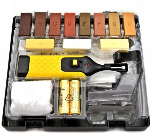 ZESTAW NAPRAWCZY DO PANELI MEBLI ZADRAPANIE WOSK DO NAPRAWY DREWNA na Arena.pl