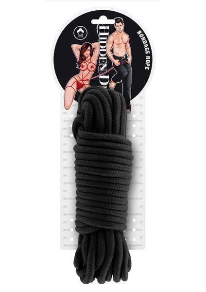Bondage Rope 10M Black zdjęcie 2