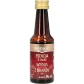 Esencja o smaku Wiśnia z brandy, 40 ml - na 4 L