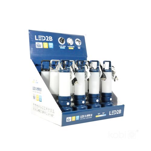 latarka led x-mpr 8 3000k+ 6000k led2b 12szt. na Arena.pl