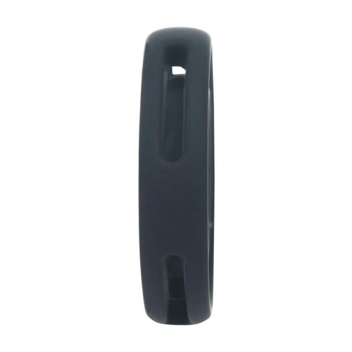 Classic Grooved Silicone Cock And Ball Ring - Black na Arena.pl