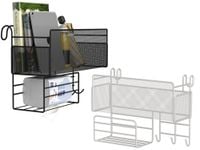 PÓŁKA ORGANIZER KUCHENNY POJEMNIK WISZĄCY LOFT WISZĄCA 3 X HACZYKI UCHWYTY