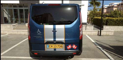 Ford Transit Custom Listwa CHROM na Klapę Bagażnik na Arena.pl