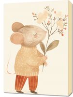 Obraz 50x70cm Wzory dla Dzieci, Dziewczynki i Chłopca - Elegant