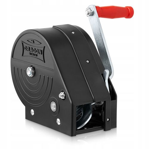 WYCIĄGARKA RĘCZNA KORBOWA LINOWA 1133kg WCIĄGARKA lebiodka przenośna DRAGON na Arena.pl