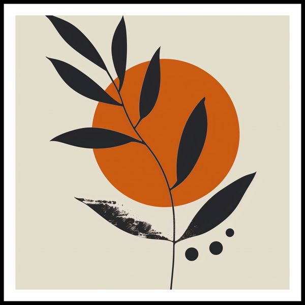 Plakat 70x70cm Ożywione Słońce zdjęcie 3