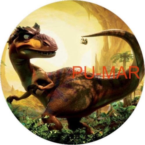 Opłatek na tort Urodziny Dinozaur Dinozaury Drapieżnik Postać Tekst Gratis na Arena.pl