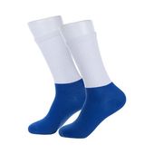 Skarpety sportowe z niebieska stopą do sublimacji