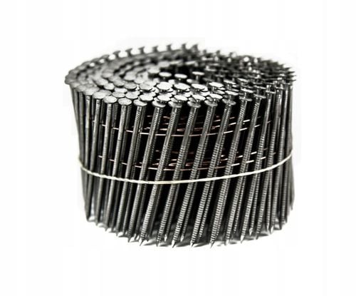 Gwoździe do gwoździarki BĘBNOWE 2,5x70mm 3600szt Łączone drutem na Arena.pl