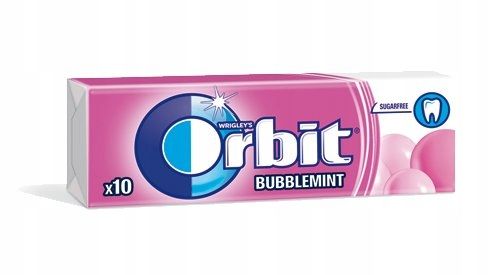 Orbit Bubblemint 10 drażetek/14g X30 na Arena.pl