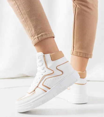 Białe sneakersy za kostkę Roseda 36 na Arena.pl