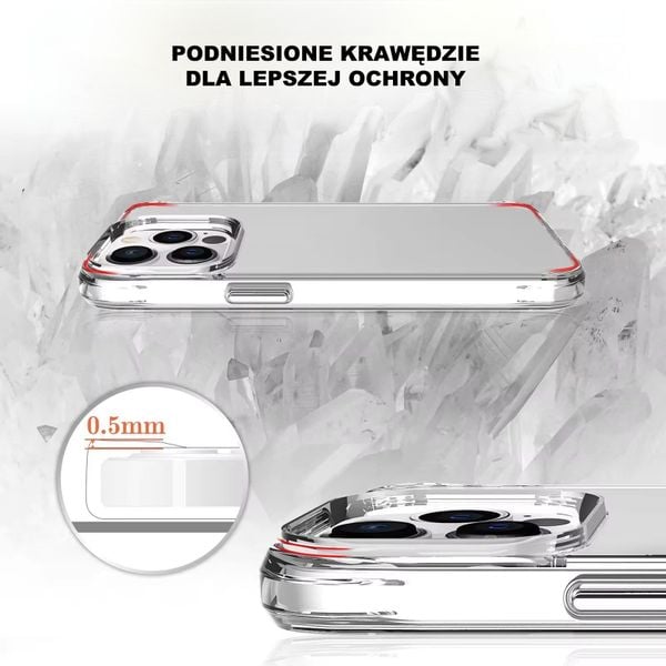 Etui LIQ PRO do iPhone 15 Pro Max (CLEAR HD) zdjęcie 3