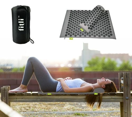 MATA ZDROWOTNA DO AKUPRESURY Z KOLCAMI + PODUSZKA na Arena.pl