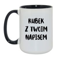 Duży Biało-Czarny 450 ml