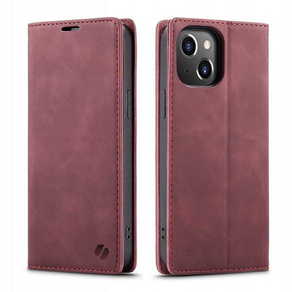 Spacecase Wallet Iphone 15 Red zdjęcie 7
