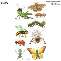 Tatuaże dla dzieci, różne wzory - H-05