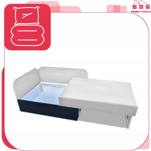 Narożnik dziecięcy Denis Duo rozkładany pojemnik łóżko dzieci materac kubuś na Arena.pl