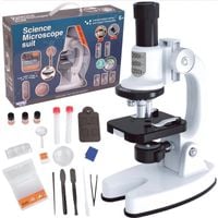 WOOPIE Mikroskop Cyfrowy LED Przybliżenie do 1200x Zestaw XXL z Adapterem do Smartfona