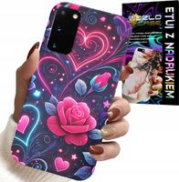 ETUI DO SAMSUNG GALAXY S20 - SERCE, RÓŻA, NASTOLETNIE CASE + FOLIA