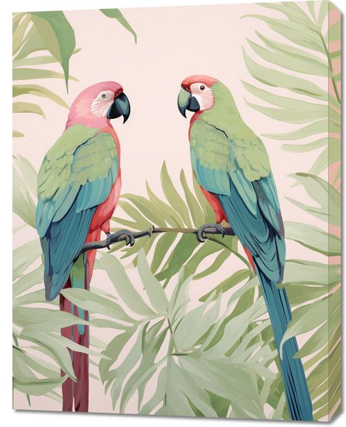 Obraz 70x90cm Dialog Ara zdjęcie 1