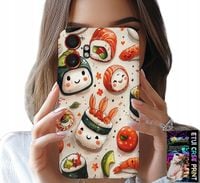 ETUI DO SAMSUNG XCOVER 7 PRO - SŁODKIE UŚMIECHNIĘTE SUSHI OBUDOWA CASE